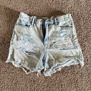 American Eagle Denim Mom Shorts